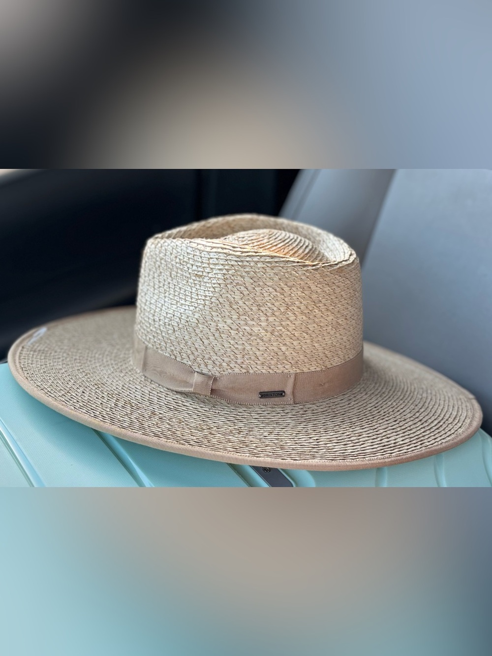 Brixton Jo Rancher Limited In Natural Straw Hat NEW no Tags. SPF 50+ Size Small - Picture 4 of 13